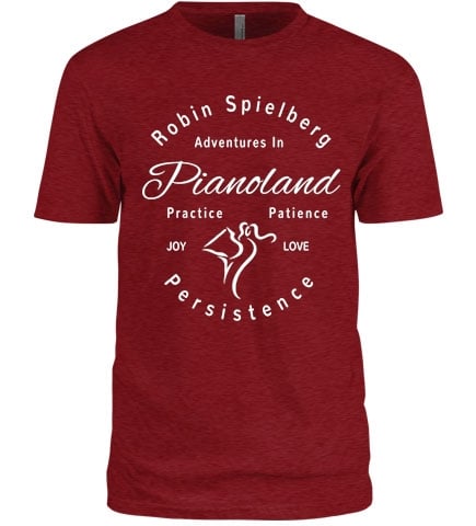 Pianoland T-Shirt (Red)