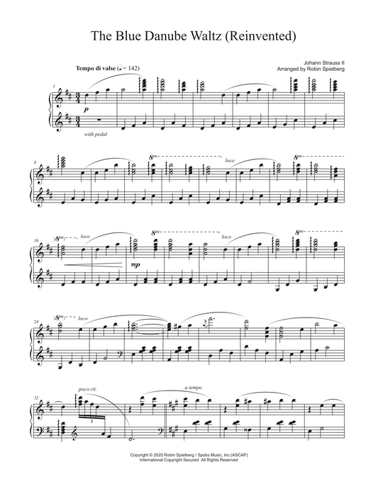 Blue Danube Waltz Reinvented SAMPLE