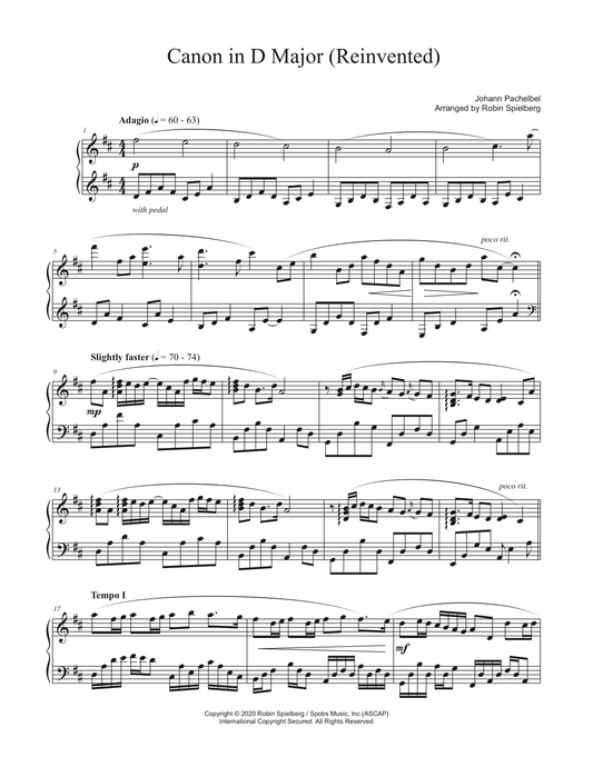 Canon in D Major Reinvented sample