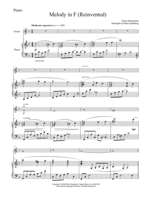 Melody in F sample