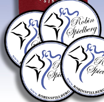 Robin Spielberg Logo Stickers
