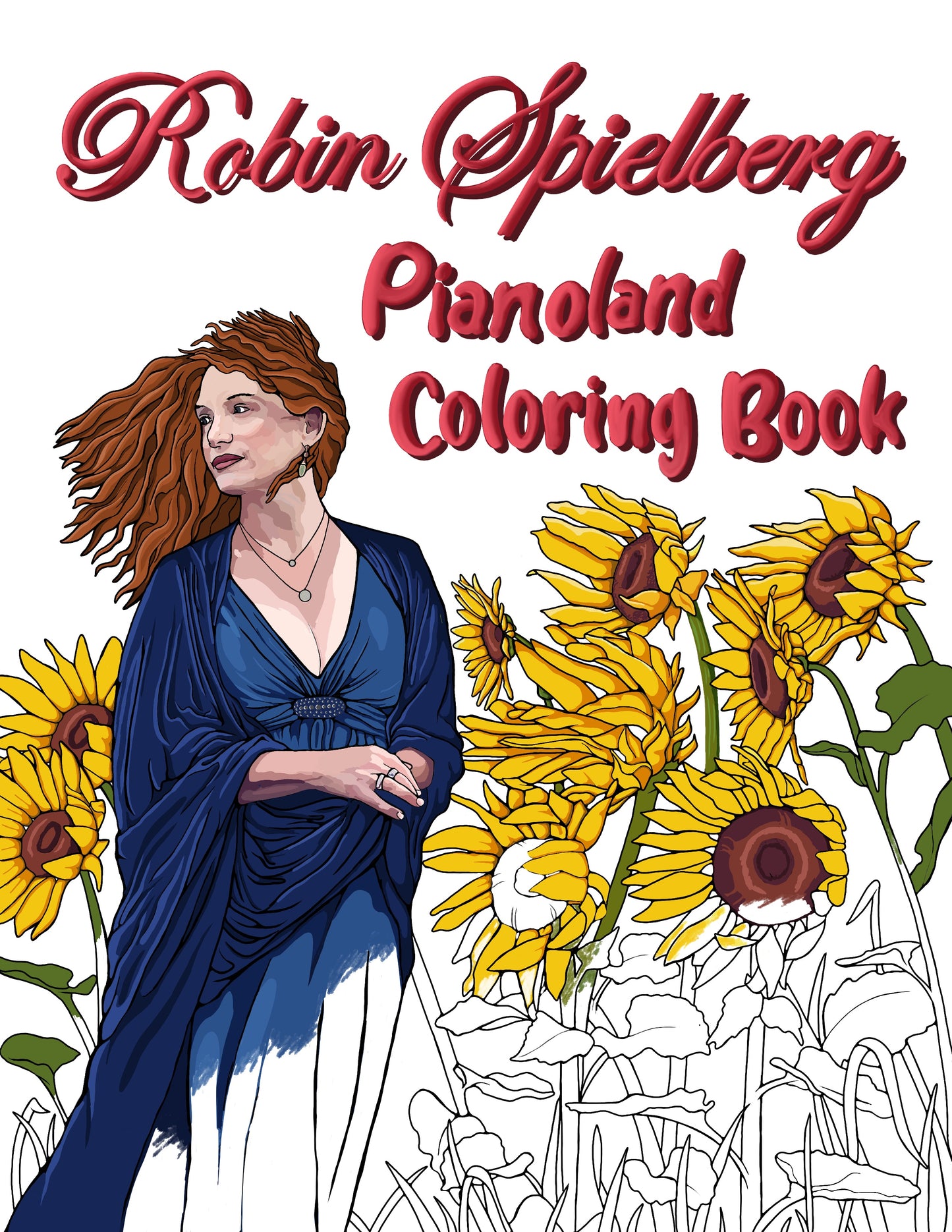 Robin Spielberg Pianoland Coloring Book (new!)
